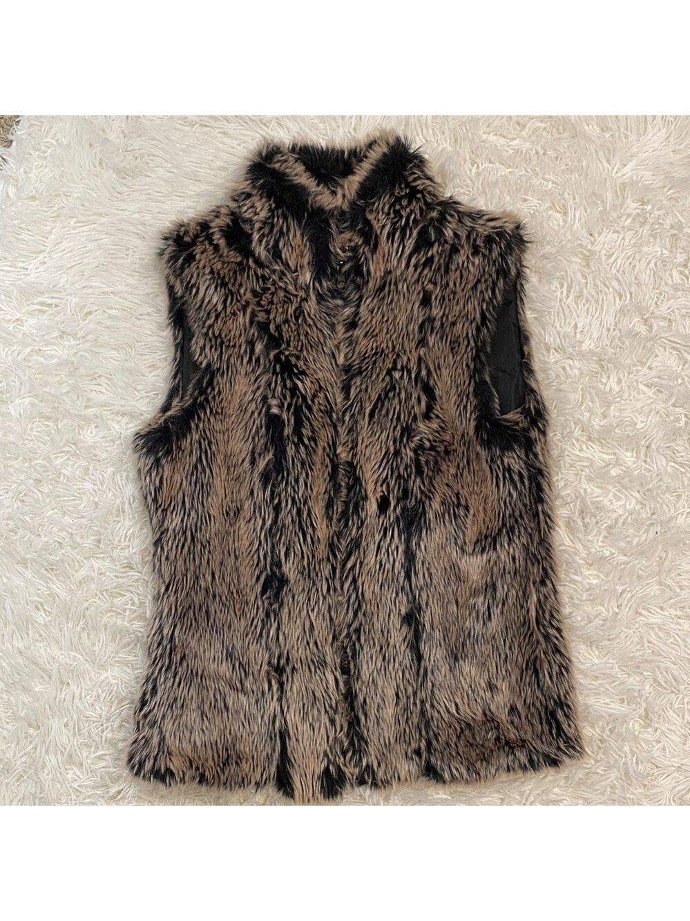 Say What! Y2K Faux Fur Vest